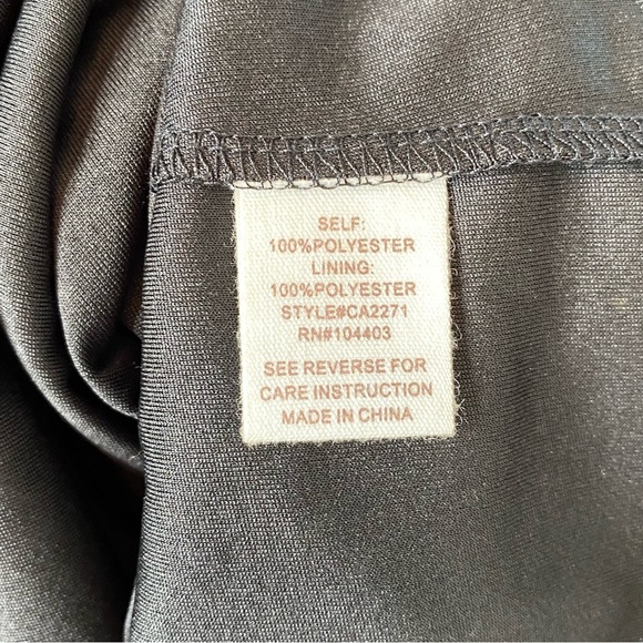 Anthropologie By The River Black Gold Star Print Midi Dress - Picture 13 of 14